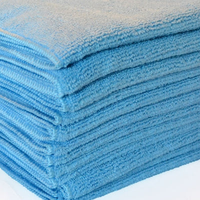 Reliable Blue Microfiber Towels