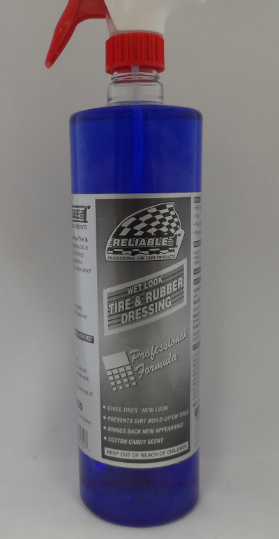 Reliable Wetlook Tire and Rubber Dressing