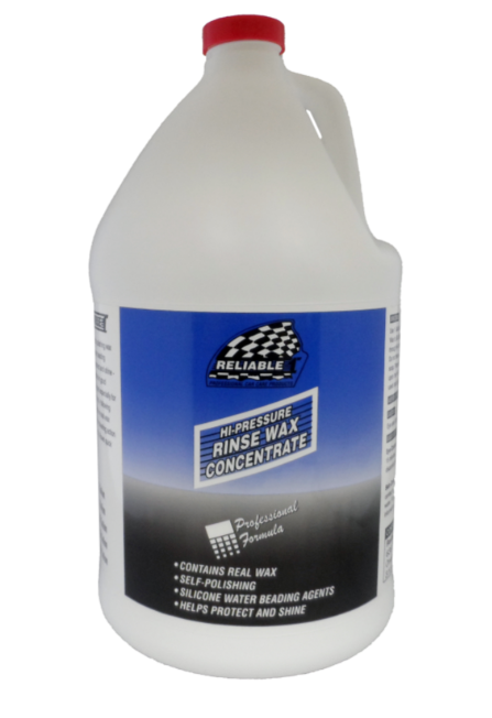 Reliable Hi-Pressure Rinse Wax
