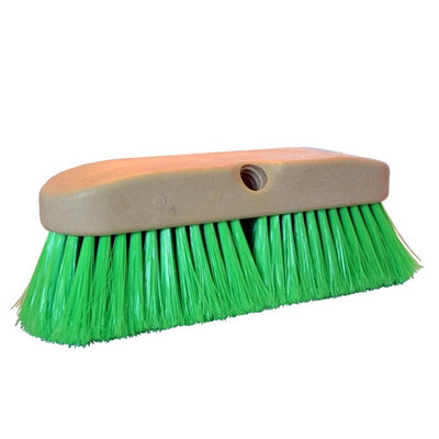 Reliable 10" Green Nylon Vehicle Brush