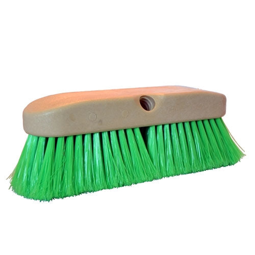 Reliable 10" Green Nylon Vehicle Brush