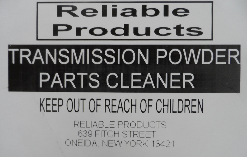 Reliable Transmission Powdered Parts Washer (ostem)